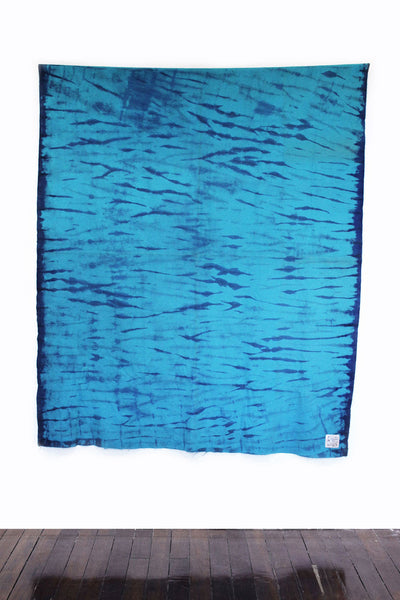 RE-UP BLANKET - Blue Crush (turquoise & navy)